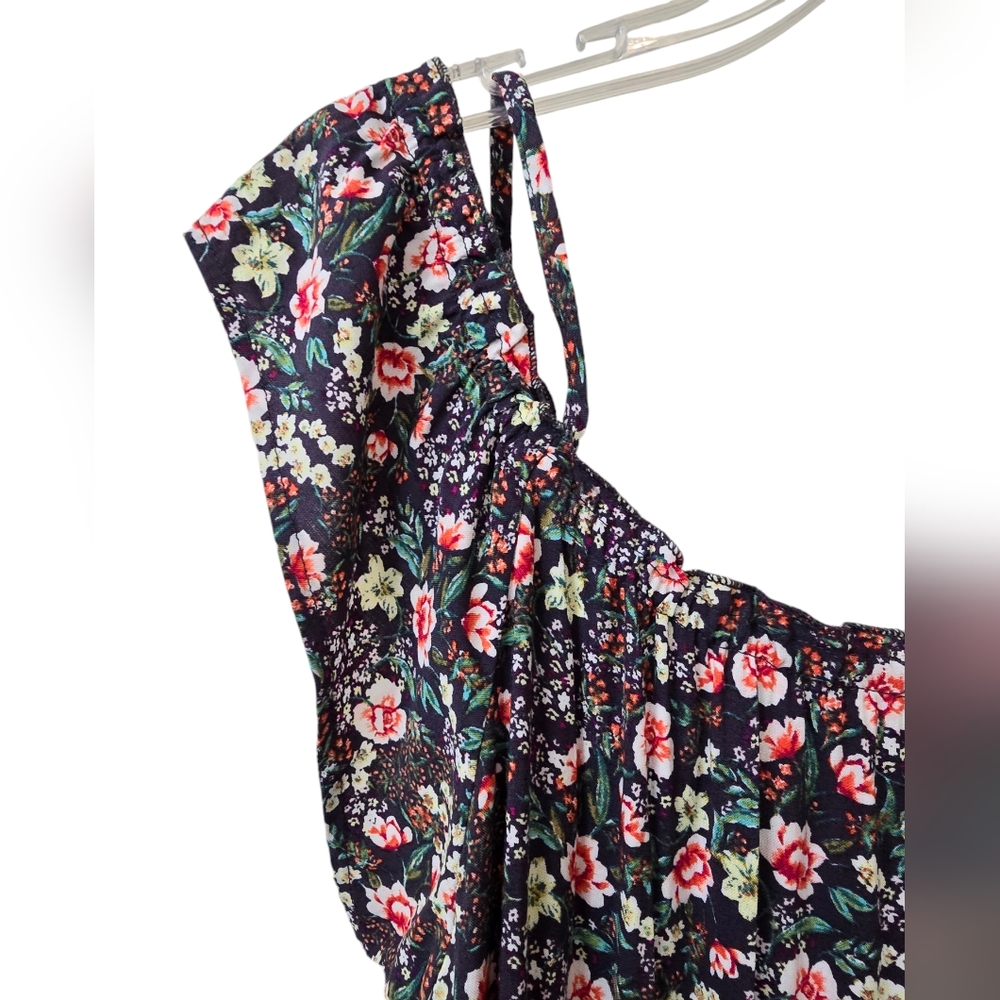 NWT O'Neill Floral Print Maxi Dress Size L - Picture 3 of 10